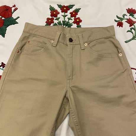 [USED] Levi's 517 BEIGE フレア