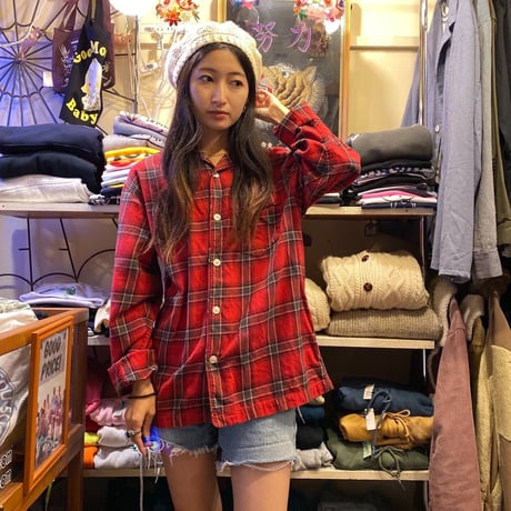 [USED] ポンポンニットベレー帽♡