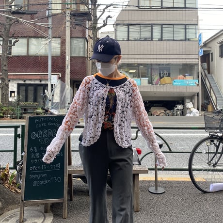 [USED] クロシェット編みカーディガン