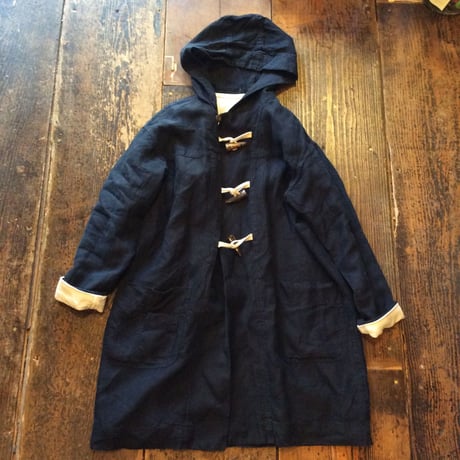 [USED] リネンダッフルコート