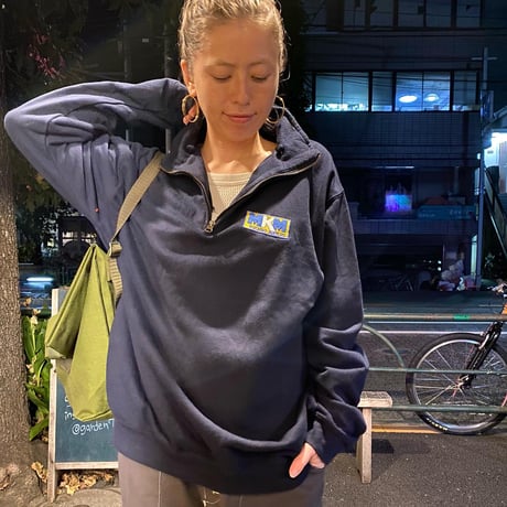 [USED] ハーフZIP SWEAT