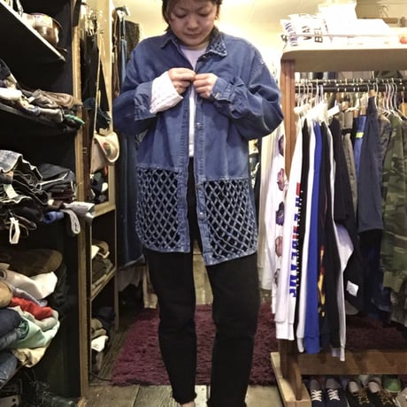 [USED] デニムロングJKT