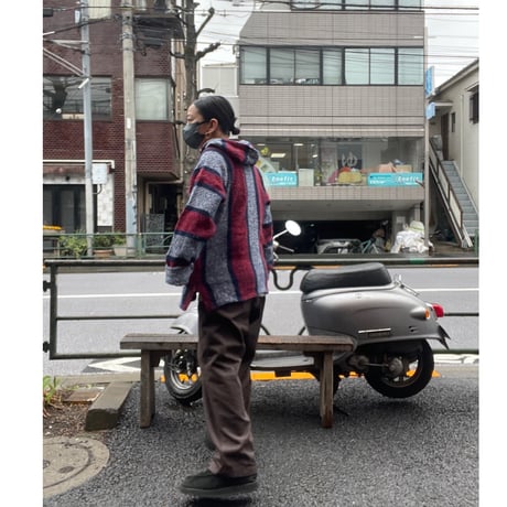 [USED] MEXICAN PARKA ( RED / NAVY )