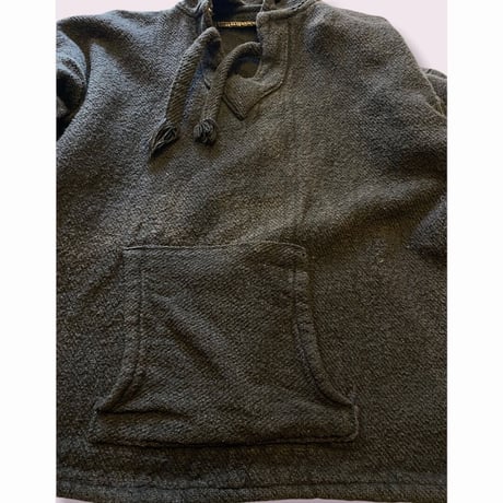 [USED] 無地 MEXICAN PARKA  -BLACK-