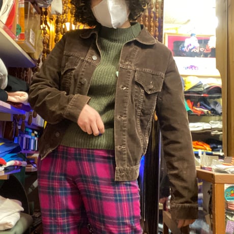 [USED]  80's Levi's コーデュロイ JKT♡BROWN
