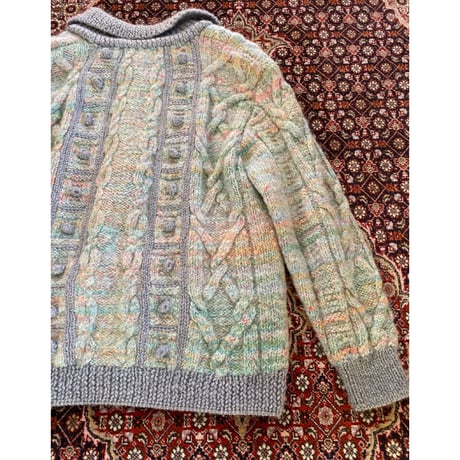 [USED]カラフルニットカーディガン