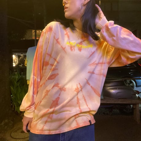 [USED]“HUF”タイダイロンTee