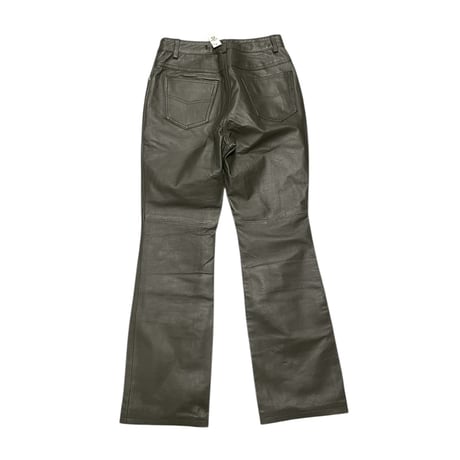 [USED] フレアのReal Leather PANTS