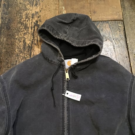 [USED] Carhartt ダック地 パーカー BLACK