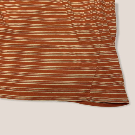 [USED] ORANGE ボーダーTee🧡