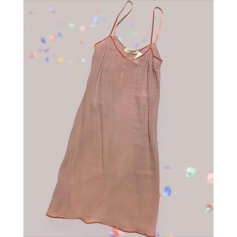 miumiu キャミソールワンピース USED] miumiu キャミ ワンピース | garden730