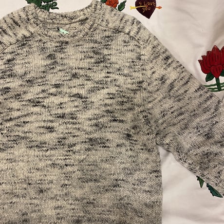 [USED] シンプル霜降りKNIT！