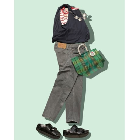[USED] "Levi's 501" 色褪せグレー