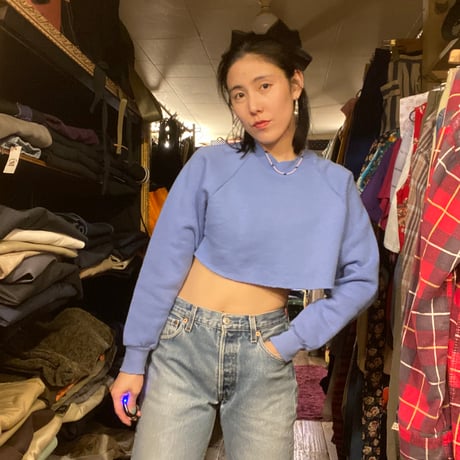 [USED]  FRUITS OF LOOM®️ cutoff スウェット