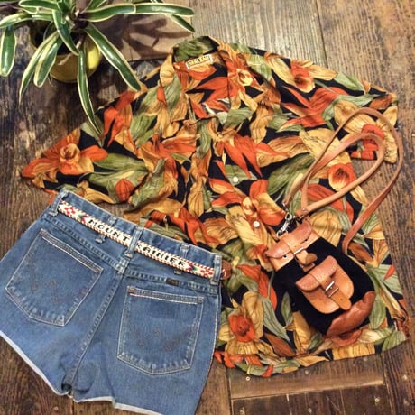 [USED] 手刺繍 70's Wrangrer CUTOFF DENIM / W29
