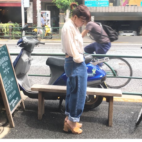 [USED] ふわっとシンプルSILKシャツ