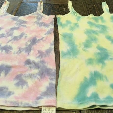 [USED] TIE-DYE COTTON キャミ♡