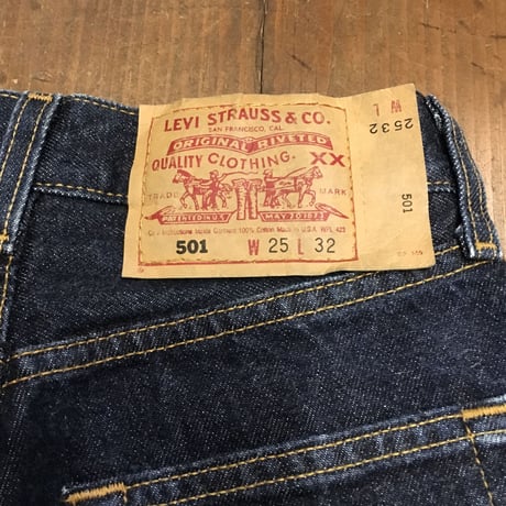[USED]   Levis 501  Lady's made in U.S.A