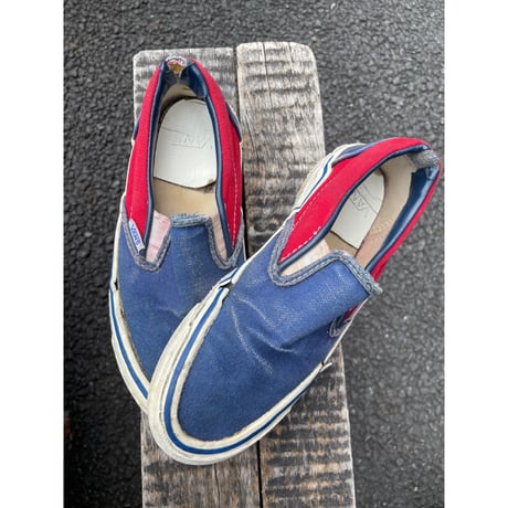 [USED] 70's VANS SLIP-ON /22~23cm