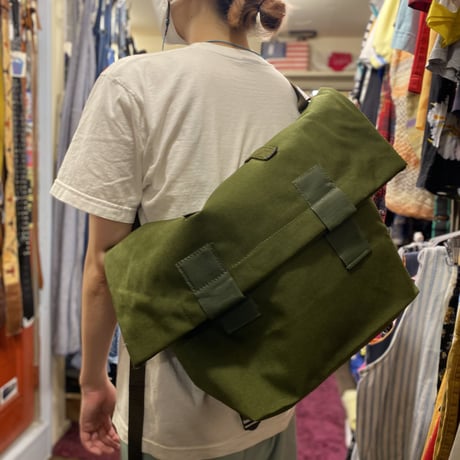 [DEADSTOCK] デンマーク MILITARY BAG リュック&メッセンジャー