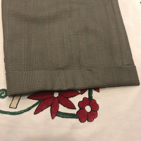 [USED] グレンチェックスラックス♡