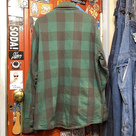 [USED] made in U.S.A. チェックヘビーネル