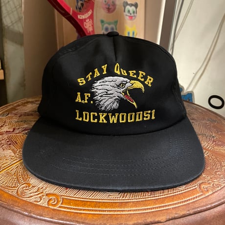 [USED] Eagle Embroidery🦅BLK CAP