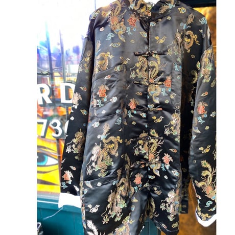 [USED] 龍刺繍チャイナジャケット