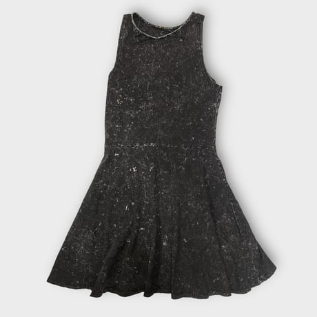[USED]BLACK STONEノースリーブストレッチミニワンピ