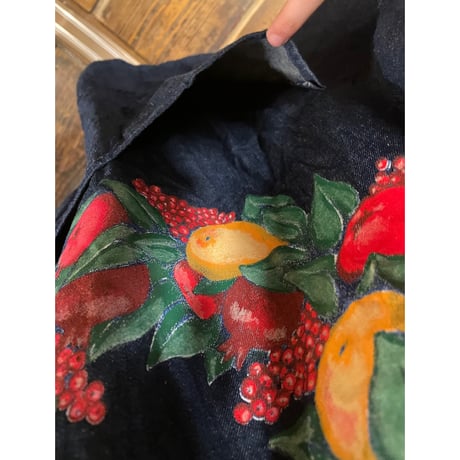 [USED]VINTAGE fruit apron