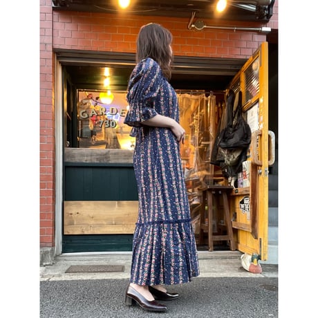 [USED]花柄ワンピース