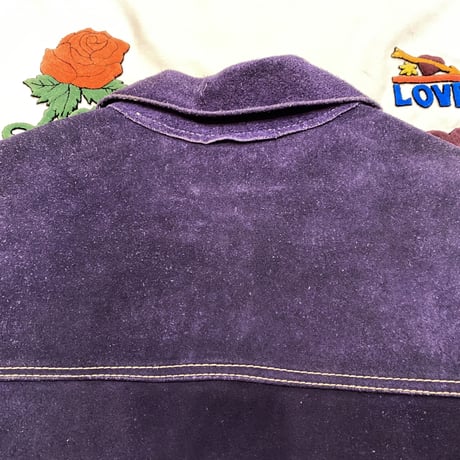 [USED] VINTAGE REAL SUEDE JACKET！