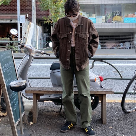 [USED] Levi's BROWN デニムJKT