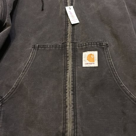 [USED] Carhartt ダック地 パーカー BLACK