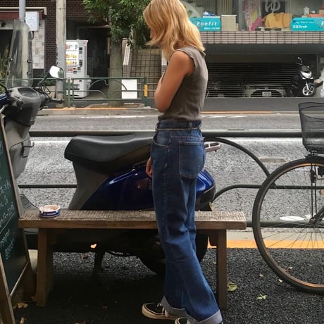 [USED] Vintage ロゴ ノースリーブTee