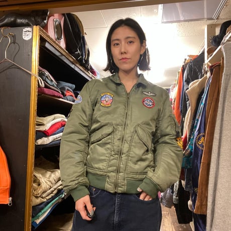 [USED]B-52 flightJKT✈︎Repro Boys XXL