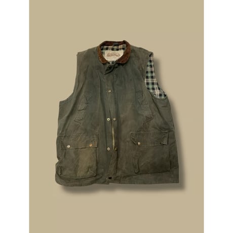 [USED] オイルド ベスト made in ENGLAND.