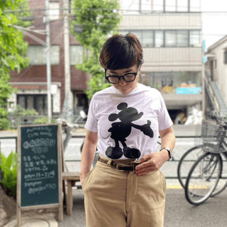 [DEADSTOCK] 90's Hanes 🐭 Print Tee