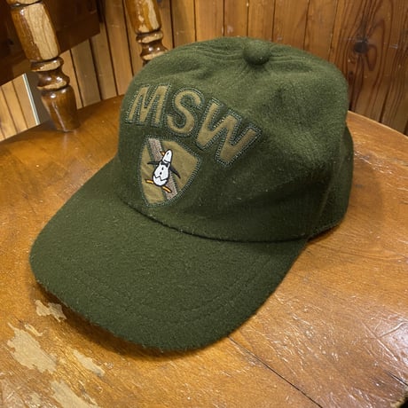 [USED] "MUNSINGWEAR" ふわふわCAP🐧