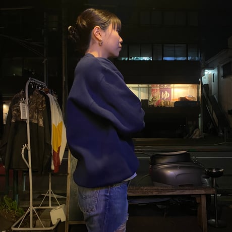 [USED] made in U.S.A.!! "DISCUS" sweatshirt