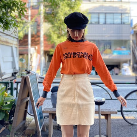[USED] American Apparel レザータイトミニSKIRT♡