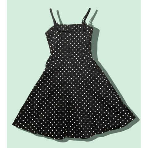 ダブルドット　キャミソールワンピース UNE MANSION キャミソール 「UNE ORIGINAL」 くるくるストリング