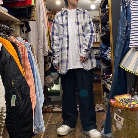[USED] "Sears" CHECK HEAVYネル♡