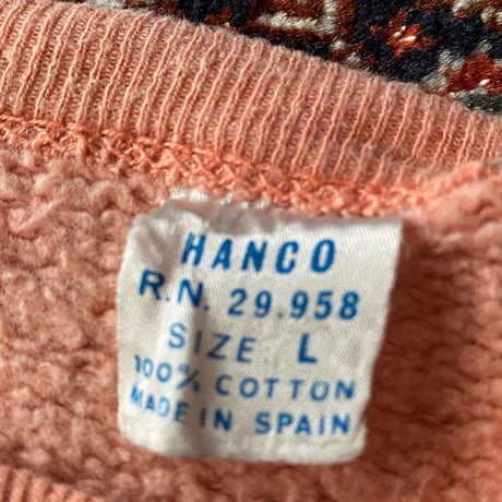 [USED] 60’s vintage s/s プリントスエット  🧡