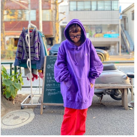 [USED] 3XL!! Champion リバース PARKA