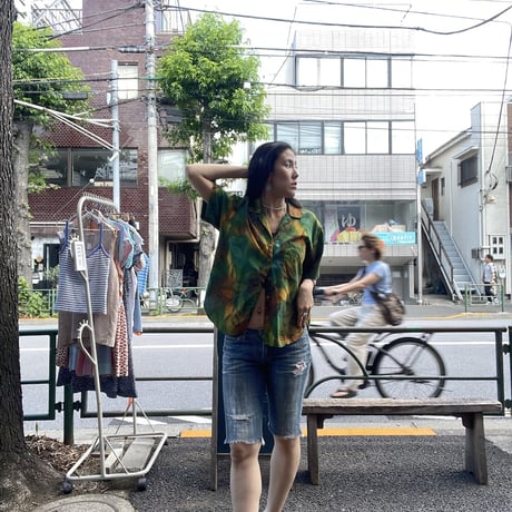 [USED] good nature レーヨンシャツ
