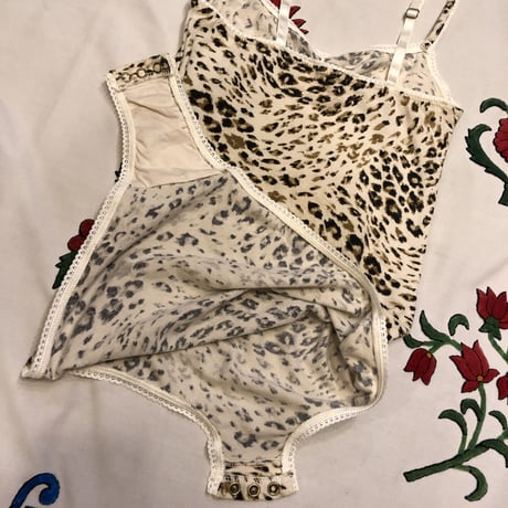 [USED] レオパード lingerie BODY SUIT
