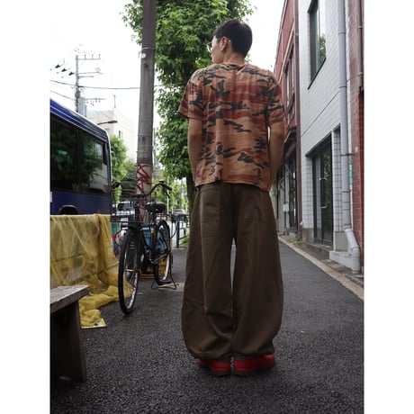 [USED] WIDE KHAKI PANTS  size:33×31