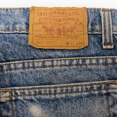 [USED] Levis "505"（w30 / made in U.S.A）