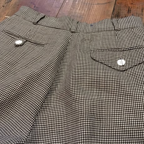 [USED] Ralph Lauren 千鳥柄タックpants